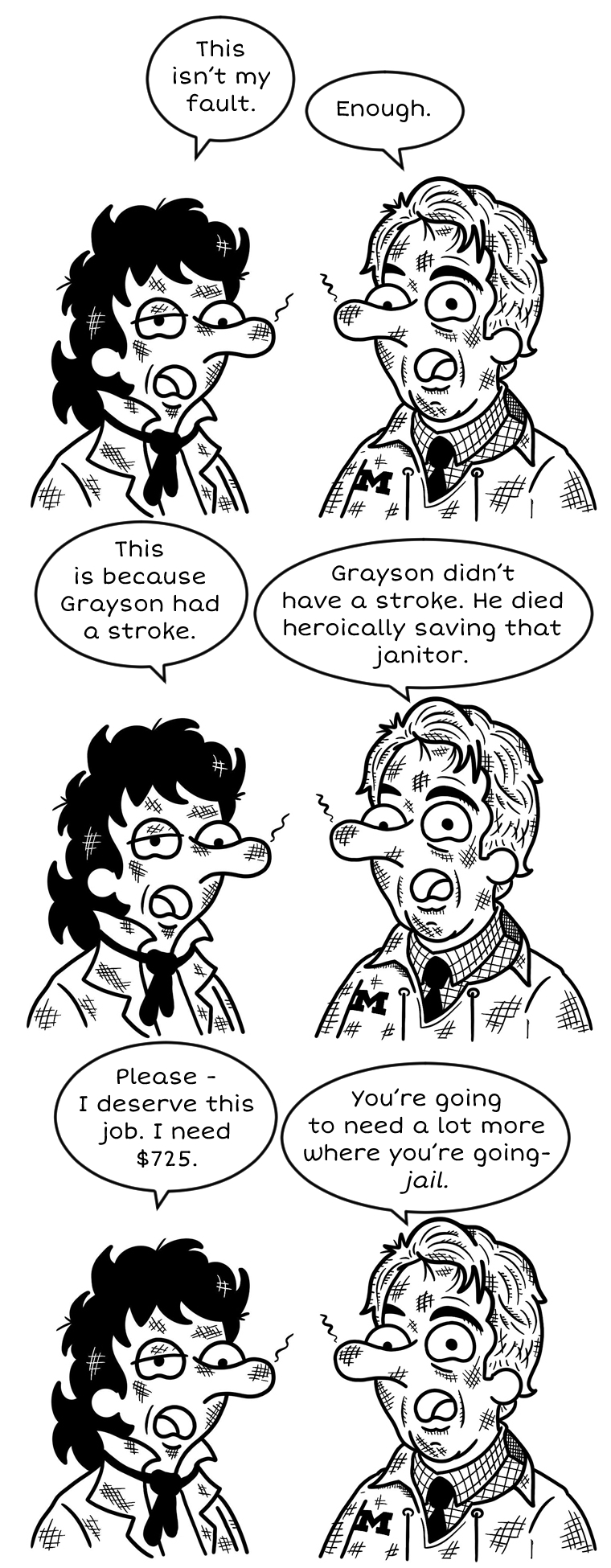 Franklin at the office 3